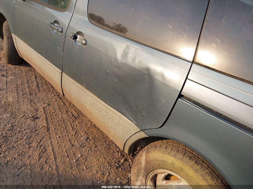 2001 Toyota Sienna Le VIN: 4T3ZF13C91U346059 Lot: 43210916