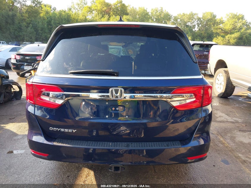 2018 Honda Odyssey Exl VIN: 5FNRL6H74JB027692 Lot: 43210921