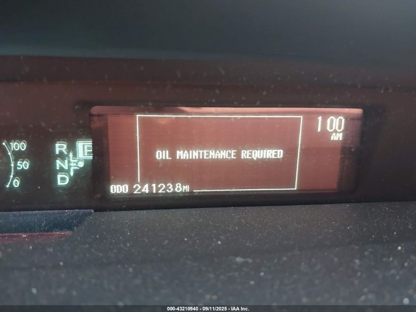 2011 Toyota Prius Two VIN: JTDKN3DU2B0277356 Lot: 43210940