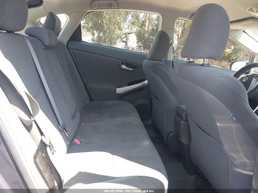 2011 Toyota Prius Two VIN: JTDKN3DU2B0277356 Lot: 43210940