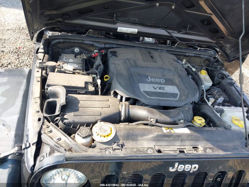 2016 Jeep Wrangler Sport VIN: 1C4AJWAGXGL183674 Lot: 43210942