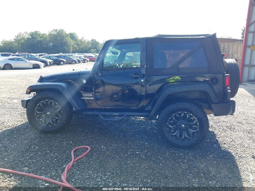 2016 Jeep Wrangler Sport VIN: 1C4AJWAGXGL183674 Lot: 43210942