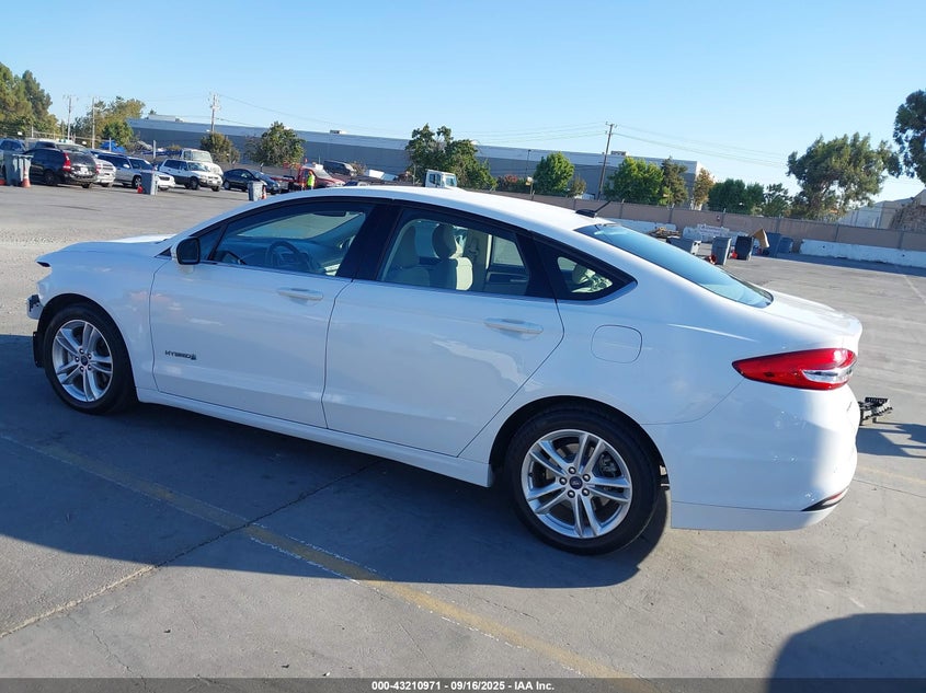 2018 FORD FUSION HYBRID SE - 3FA6P0LU3JR262638