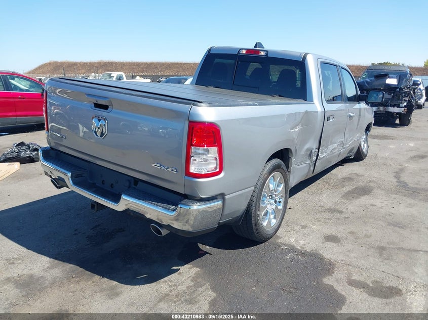 2022 RAM 1500 BIG HORN  4X4 6'4 BOX - 1C6SRFMTXNN434790