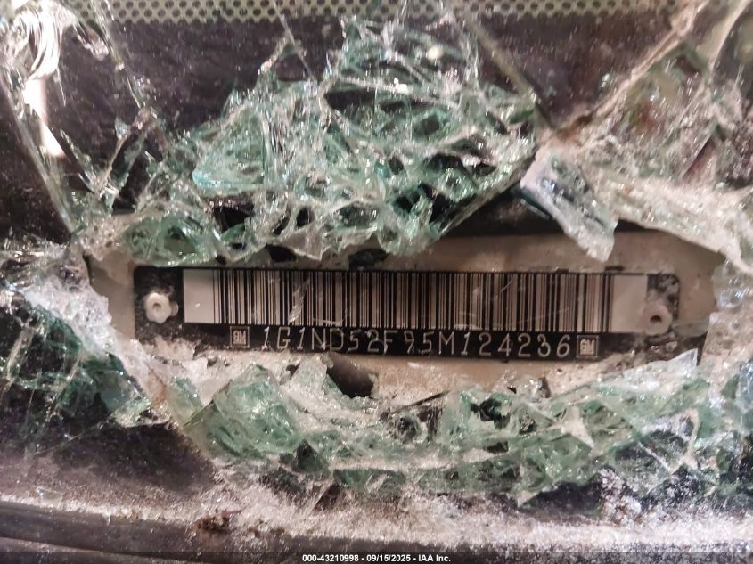 2005 Chevrolet Classic VIN: 1G1ND52F95M124236 Lot: 43210998