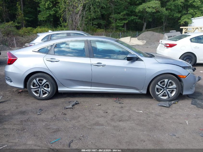 2018 Honda Civic Lx VIN: 2HGFC2F53JH531787 Lot: 43211007