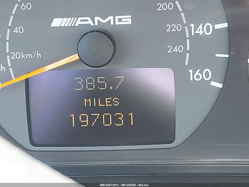 2001 Mercedes-Benz E 55 Amg VIN: WDBJF74J01B226140 Lot: 43211011