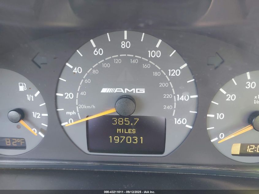 2001 Mercedes-Benz E 55 Amg VIN: WDBJF74J01B226140 Lot: 43211011