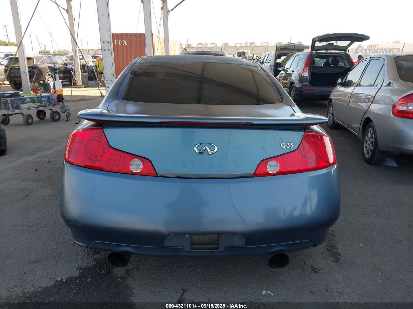 2005 Infiniti G35 VIN: JNKCV54E45M422210 Lot: 43211014