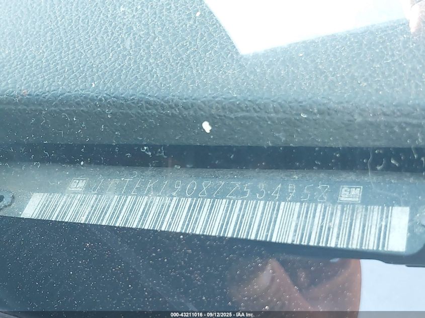 2007 GMC Sierra 1500 Slt VIN: 1GTEK19087Z534958 Lot: 43211016