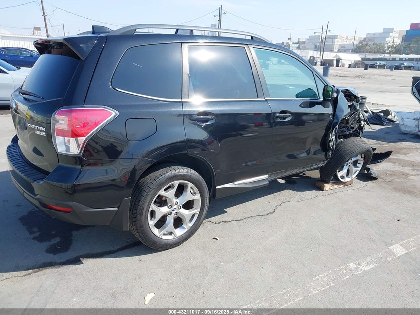 2017 Subaru Forester 2.5 2.5i Touring Black Lot 111043211017 Vin JF2SJAWCXHH565187