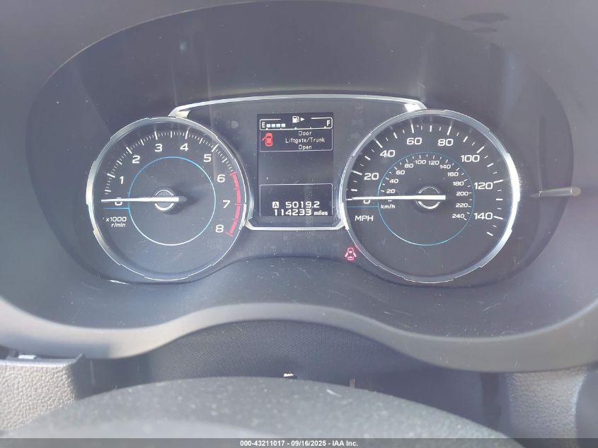 2017 Subaru Forester 2.5I Touring VIN: JF2SJAWCXHH565187 Lot: 43211017