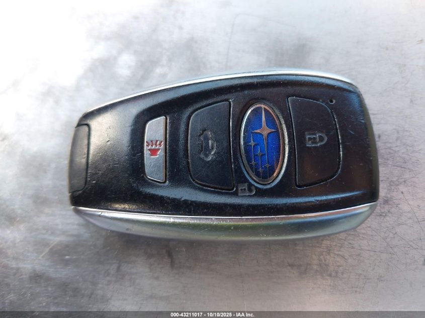 2017 Subaru Forester 2.5I Touring VIN: JF2SJAWCXHH565187 Lot: 43211017