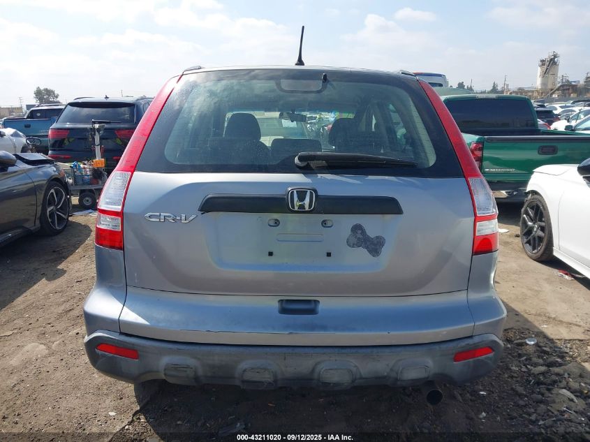 2007 Honda Cr-V Lx VIN: JHLRE38307C010628 Lot: 43211020