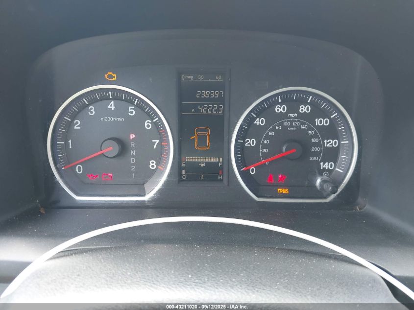 2007 Honda Cr-V Lx VIN: JHLRE38307C010628 Lot: 43211020