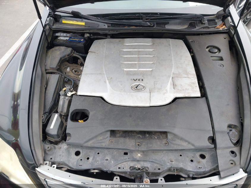 2007 Lexus Ls 460 VIN: JTHBL46F975023551 Lot: 43211091