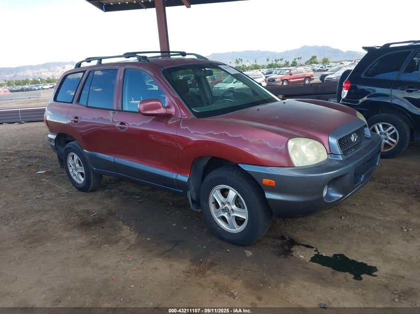 KM8SC13D12U182769 2002 Hyundai Santa Fe Gls/Lx auction photo 1