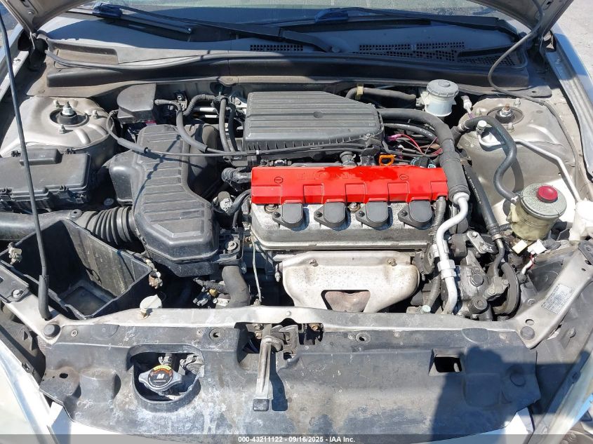 2004 Honda Civic Lx VIN: JHMES16574S000918 Lot: 43211122