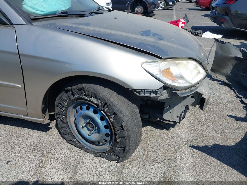 2004 Honda Civic Lx VIN: JHMES16574S000918 Lot: 43211122