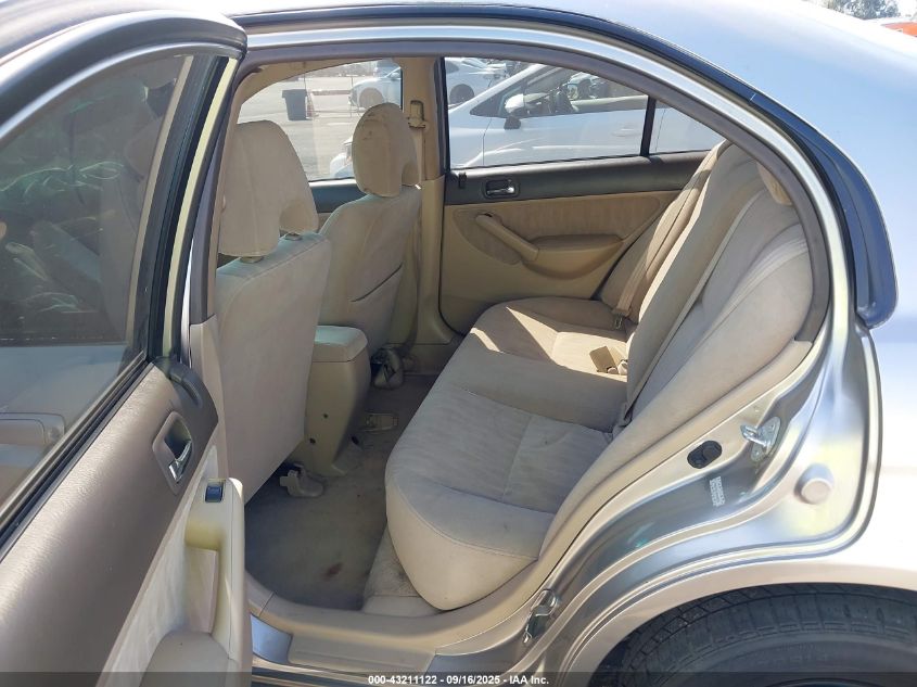 2004 Honda Civic Lx VIN: JHMES16574S000918 Lot: 43211122