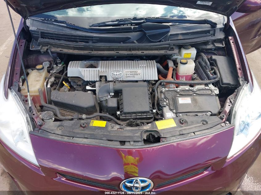 2013 Toyota Prius Three Se VIN: JTDKN3DU5D5606783 Lot: 43211126