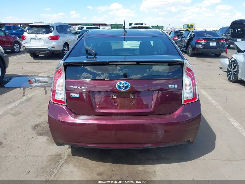 2013 Toyota Prius Three Se VIN: JTDKN3DU5D5606783 Lot: 43211126