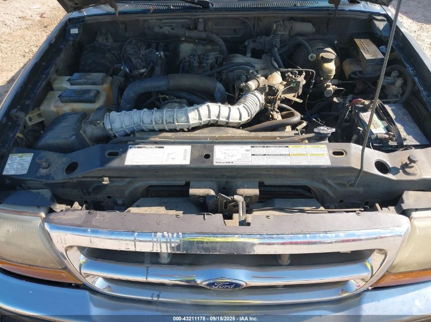 1998 Ford Ranger Super Cab VIN: 1FTYR14U1WTA65006 Lot: 43211178