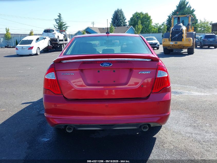 2011 Ford Fusion Sport VIN: 3FAHP0KC2BR144437 Lot: 43211256