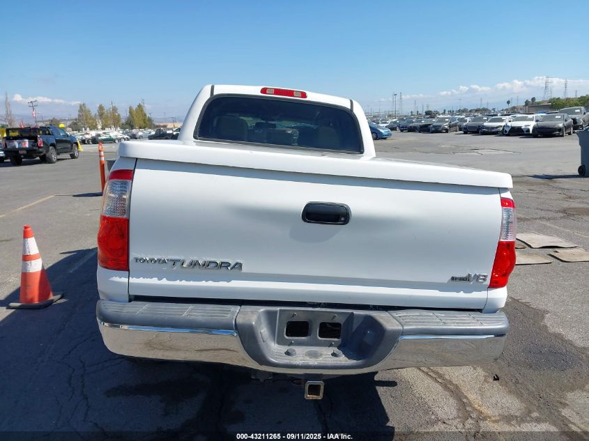 2006 Toyota Tundra Sr5 V8 VIN: 5TBET34126S538957 Lot: 43211265
