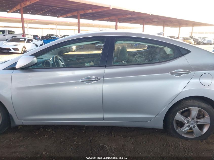 2012 Hyundai Elantra Gls (Ulsan Plant) VIN: KMHDH4AE1CU471515 Lot: 43211269