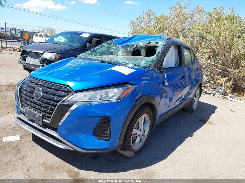 2021 Nissan Kicks S Xtronic Cvt VIN: 3N1CP5BV5ML562583 Lot: 43211278