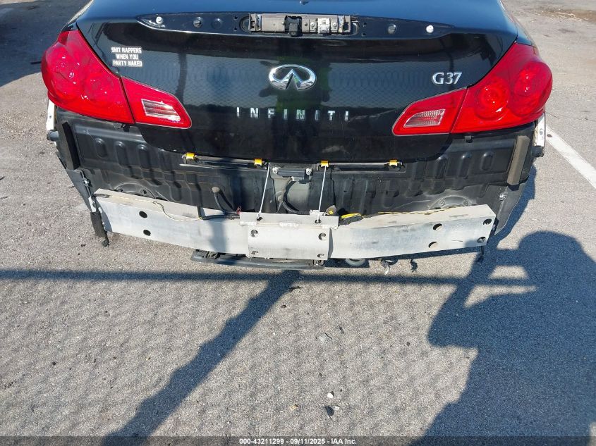 2010 Infiniti G37 Journey VIN: JN1CV6AP8AM203020 Lot: 43211299
