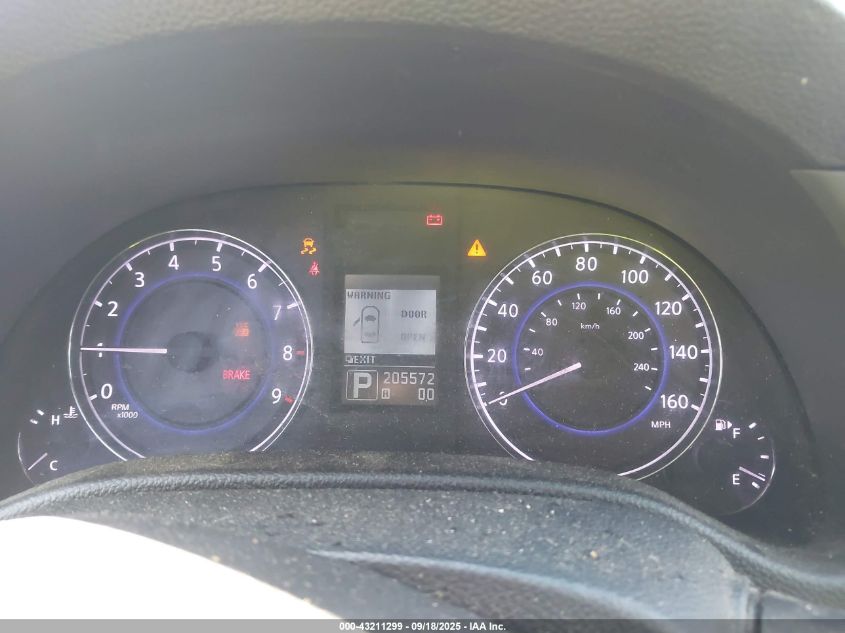 2010 Infiniti G37 Journey VIN: JN1CV6AP8AM203020 Lot: 43211299