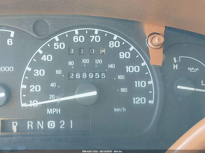 2000 Mercury Mountaineer VIN: 4M2DU86P3YUJ22746 Lot: 43211332