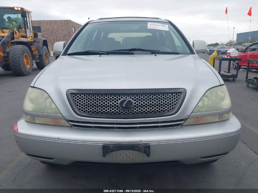 2001 Lexus Rx 300 VIN: JTJGF10U710110886 Lot: 43211346