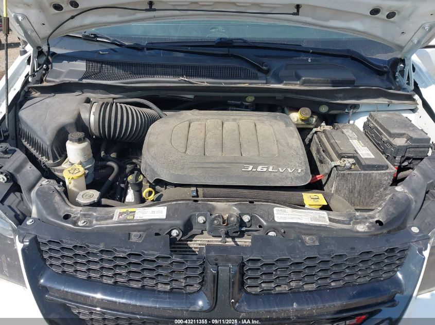 2017 Dodge Grand Caravan Se Plus VIN: 2C4RDGBG0HR834575 Lot: 43211355