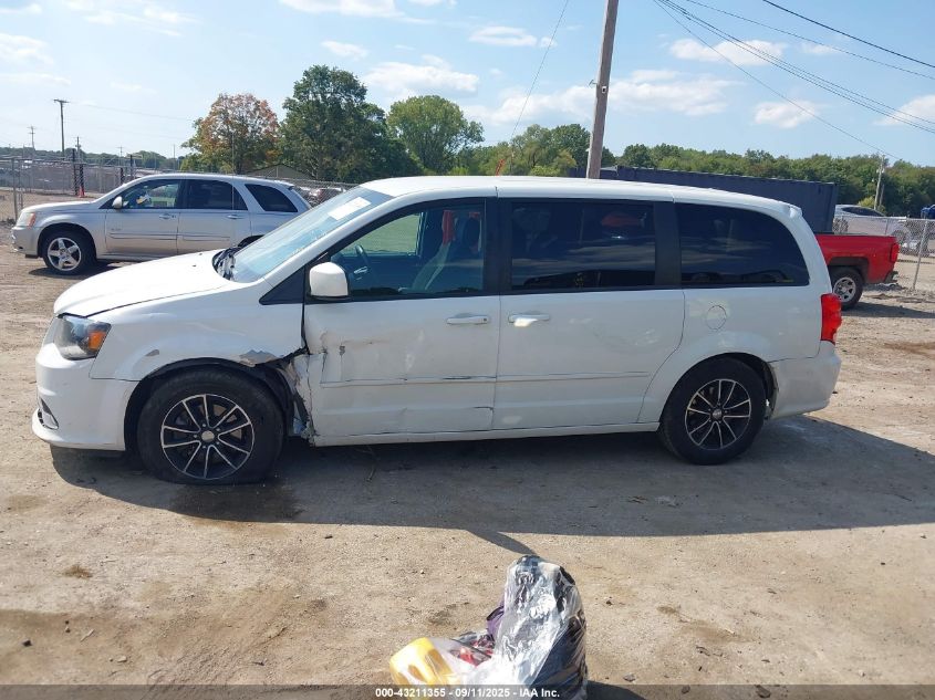 2017 Dodge Grand Caravan Se Plus VIN: 2C4RDGBG0HR834575 Lot: 43211355
