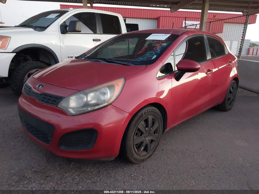 Vin: knadm5a39f6442242, lot: 43705816, kia rio lx 20152