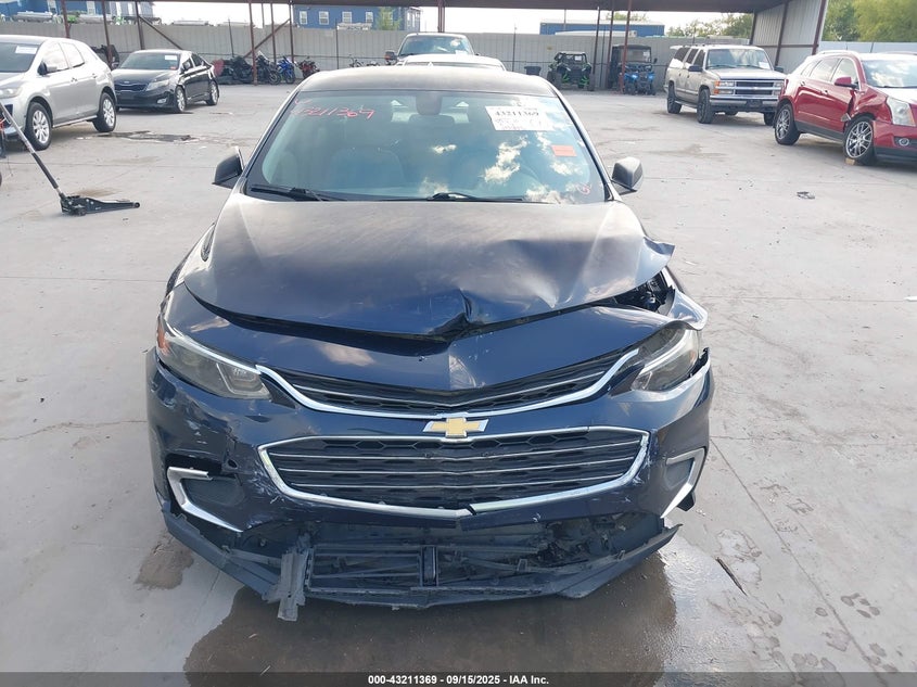 2017 Chevrolet Malibu Ls VIN: 1G1ZB5ST1HF175851 Lot: 43211369