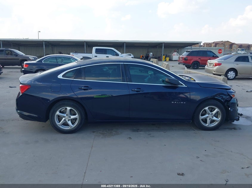 2017 Chevrolet Malibu Ls VIN: 1G1ZB5ST1HF175851 Lot: 43211369