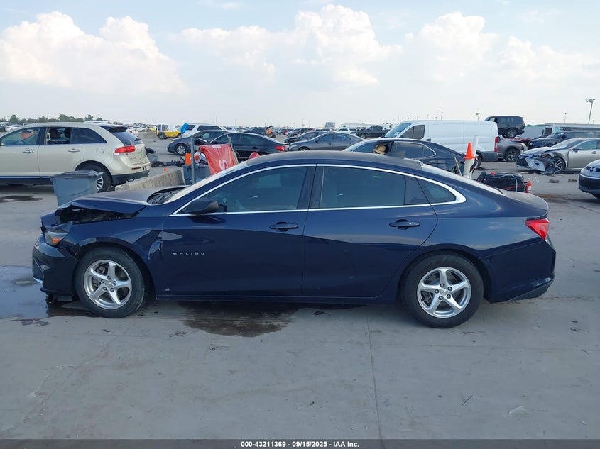 2017 Chevrolet Malibu Ls VIN: 1G1ZB5ST1HF175851 Lot: 43211369