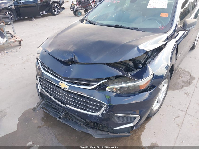 2017 Chevrolet Malibu Ls VIN: 1G1ZB5ST1HF175851 Lot: 43211369
