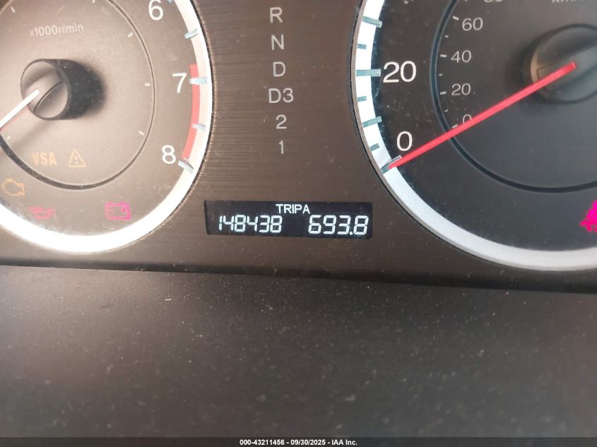 2010 Honda Accord 3.5 Ex-L VIN: 1HGCP3F80AA008751 Lot: 43211456