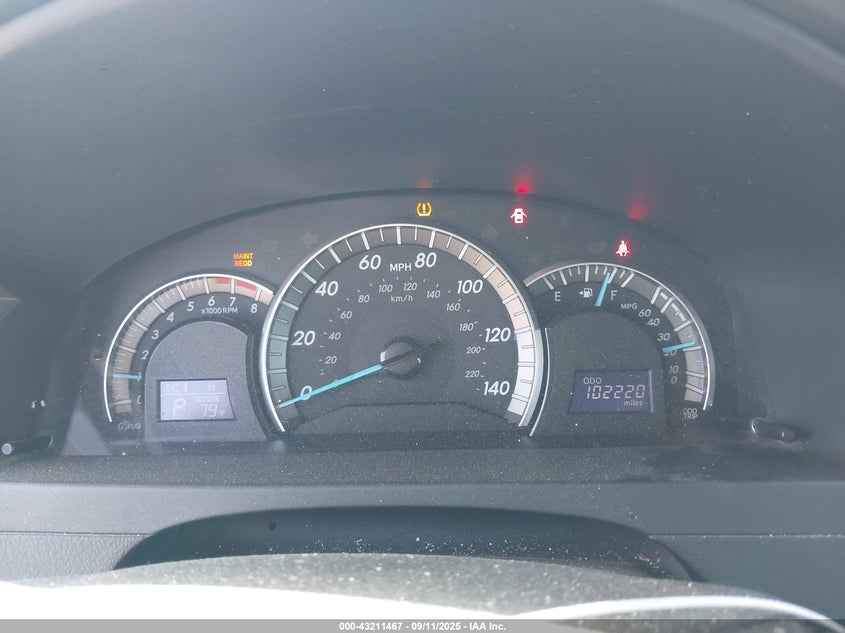 4T1BF1FK5CU162866 2012 TOYOTA CAMRY photo no. 7