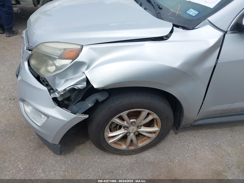 2017 CHEVROLET EQUINOX LT 2GNALCEK8H6228846