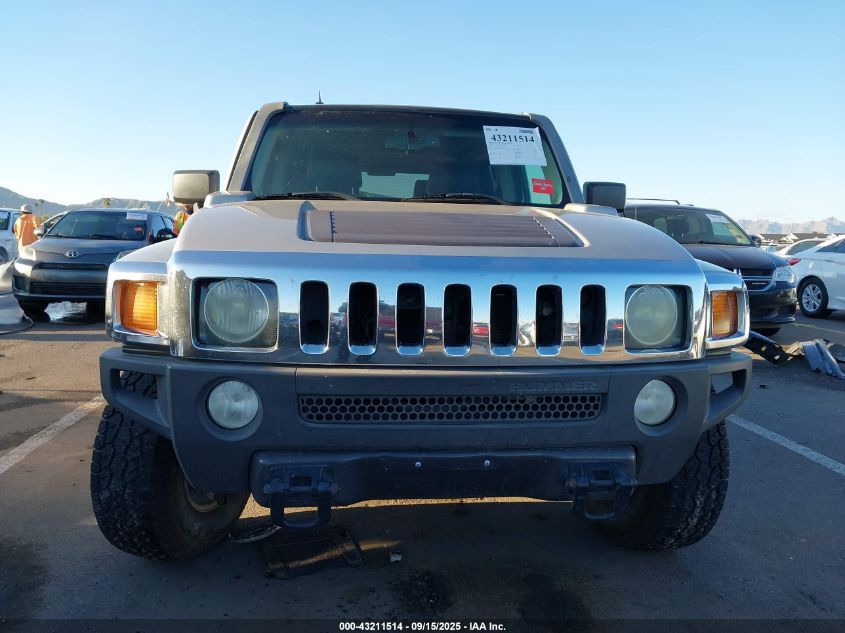 2007 Hummer H3 Suv VIN: 5GTDN13E878196600 Lot: 43211514
