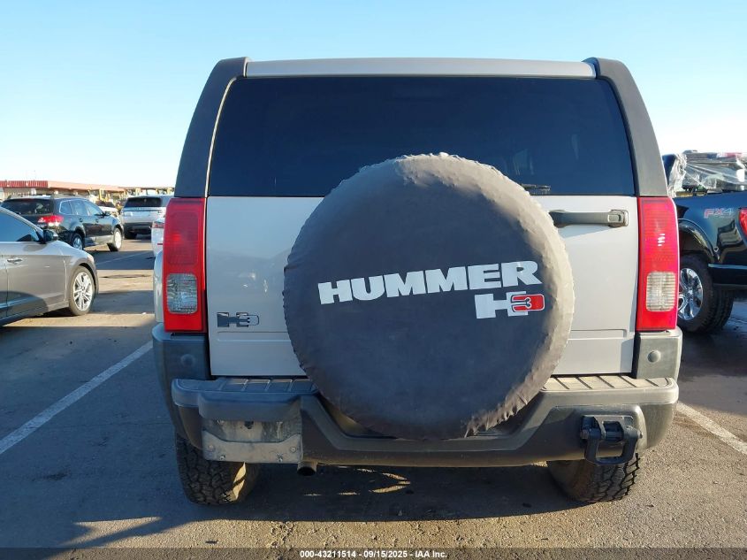 2007 Hummer H3 Suv VIN: 5GTDN13E878196600 Lot: 43211514
