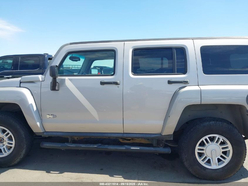 2007 Hummer H3 Suv VIN: 5GTDN13E878196600 Lot: 43211514