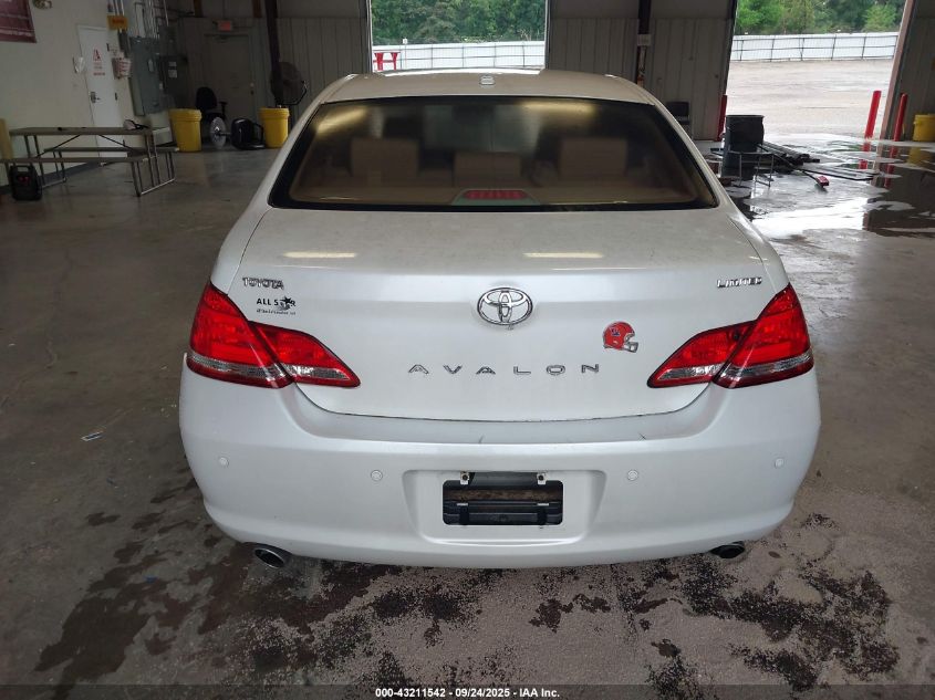 2010 Toyota Avalon Limited VIN: 4T1BK3DB1AU362330 Lot: 43211542