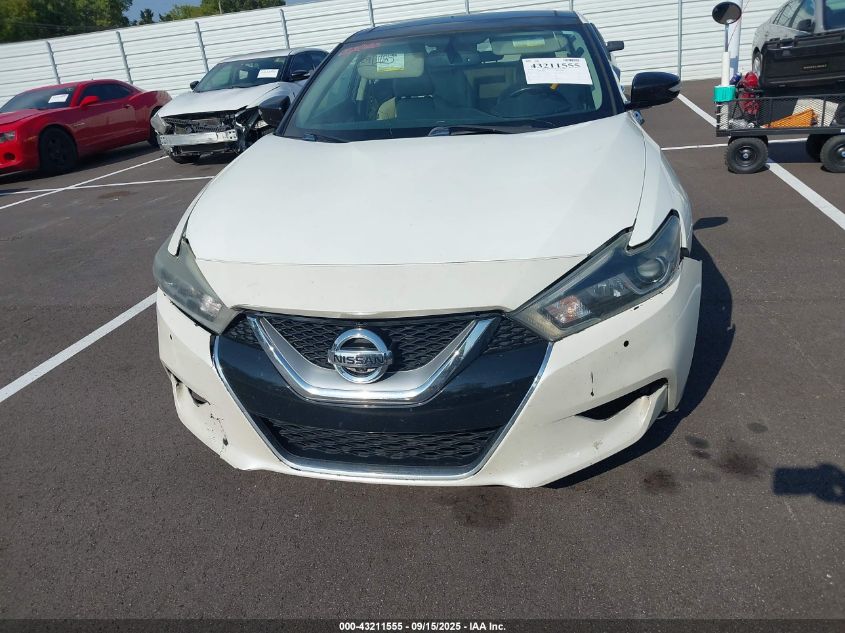 2017 Nissan Maxima 3.5 Sl VIN: 1N4AA6AP8HC448633 Lot: 43211555